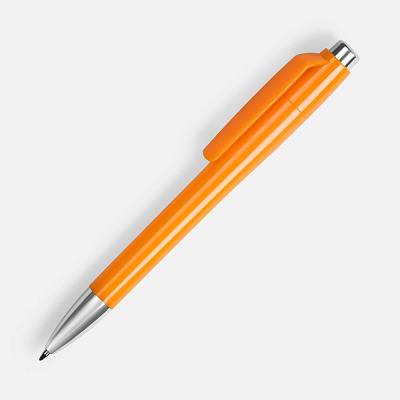 Ручка шариковая Klippa, оранжевая (Оранжевый)