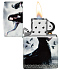 Зажигалка ZIPPO Mazzi® с покрытием 540 Matte, латунь/сталь, белая, 38x13x57 мм - Фото 3