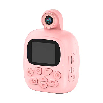 Детская камера c печатью фотографий Kid Joy Print Cam P18, бирюзовый