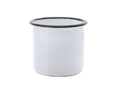 Кружка металлическая ANON (Белый)