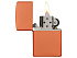 Зажигалка ZIPPO Classic с покрытием Orange Matte - Фото 4