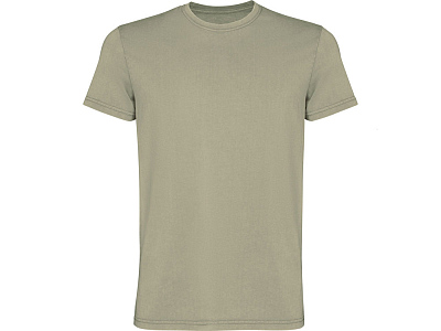 Футболка Corgi, мужская (Светлый хаки выстиранный)