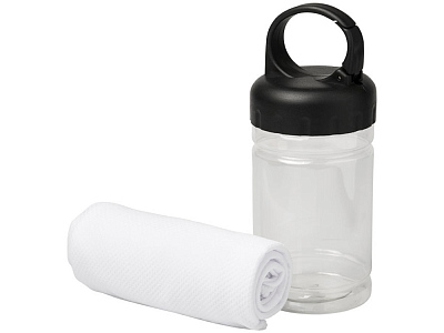 Охлаждающее полотенце Remy в контейнере (Белый)