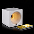 Bluetooth-колонка с подсветкой Volumetric, белая - Фото 6