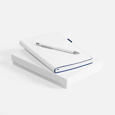 Набор White Shall, бело-синий (Синий)