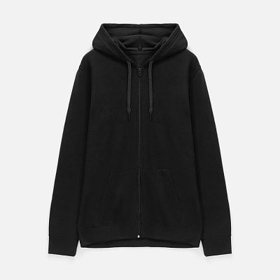 Толстовка унисекс Stone, черная (Чёрный)