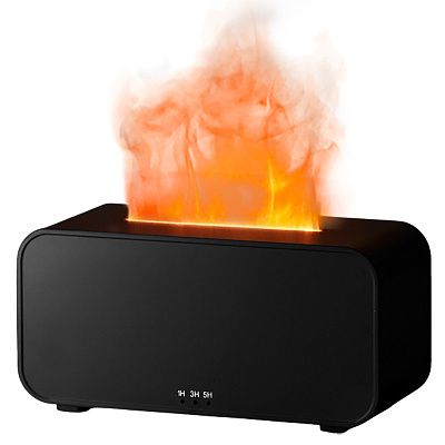 Светодиодный USB увлажнитель-ароматизатор Lumor RGB, черный (Чёрный)