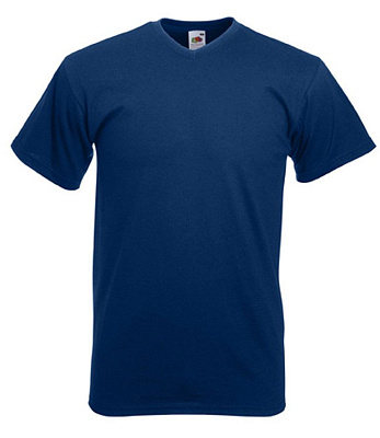 Футболка FOTL Valueweight V-Neck (Глубокий темно-синий)