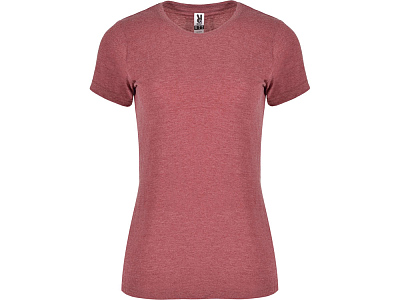 Футболка Fox женская (Гранатовый меланж)