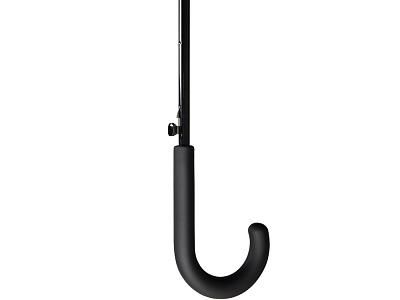 Зонт-трость Reviver с куполом из переработанного пластика