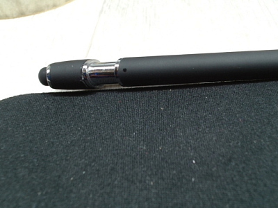 Ручка-стилус металлическая шариковая Sway soft-touch