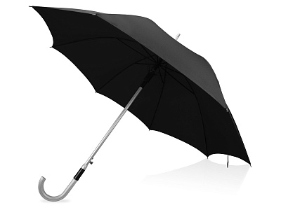 Зонт- трость Дождь (Черный, серебристый)