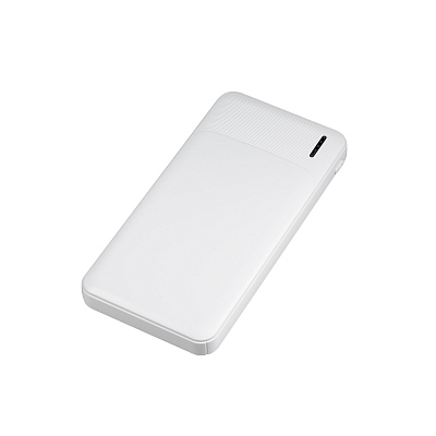 Зарядное устройство "Ten" 10000 mAh, белый