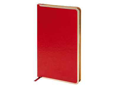 Ежедневник недатированный А5 Chelsea (Красный/золотистый)
