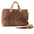 Сумка дорожная KLONDIKE Native, натуральная кожа в коричневом цвете, 52 х 25 х 35 см - Фото 5