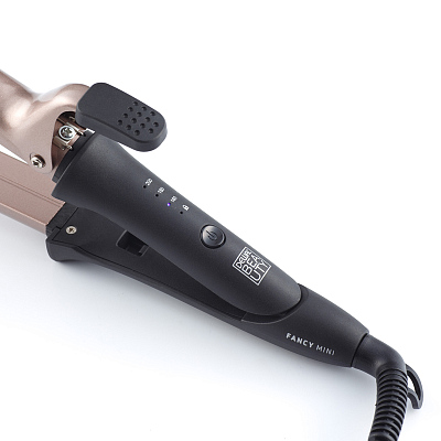 Щипцы-плойка 2-в-1 DEWAL BEAUTY Fancy Mini, черные