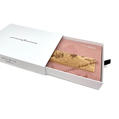 Шариковая ручка Pininfarina Cambiano PALERMO (Персиковый ; серебряный)