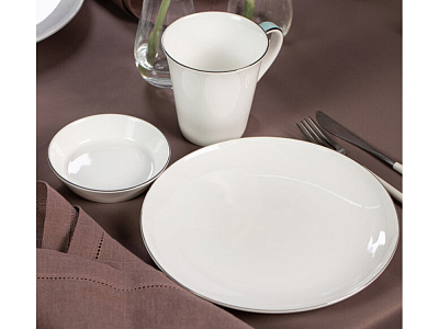 Тарелка PLATE UNI SLV