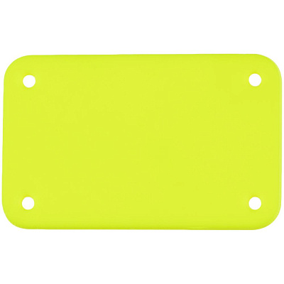 Лейбл из ПВХ Kreta, S  неон (Желтый)