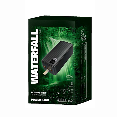 ПЗУ Perfeo WATERFALL 40000, черный