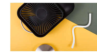 Портативный вентилятор Rombica NEO Flow, белый