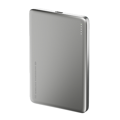 Беспроводной магнитный ПЗУ Olmio QM-15, темно-серый (Тёмно-серый)