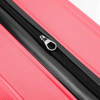 Чемодан TORBER В Отпуск, ярко-розовый, полипропилен, 65,5 х 43,5 х 26 см, 62 л