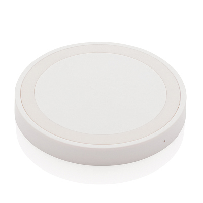 Док-станция для беспроводной зарядки Round (Белый;)