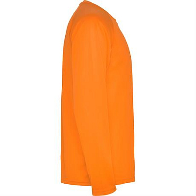 Спортивная футболка MONTECARLO L/S мужская, ФЛУОРЕСЦЕНТНЫЙ ОРАНЖЕВЫЙ 2XL