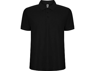 Рубашка поло Pegaso мужская (Чёрный)