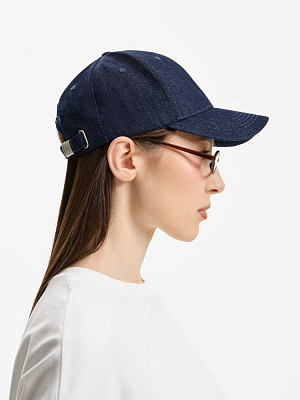 Бейсболка Denimate, темно-синяя