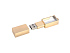 USB 2.0- флешка на 2 Гб кристалл в металле - Фото 2