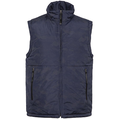 Жилет светоотражающий Lattvind, темно-синий (Тёмно-синий)