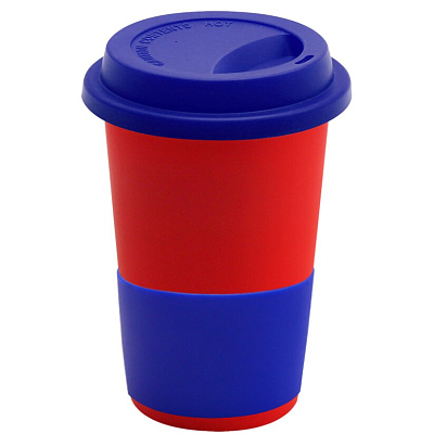 Кружка Magic To Go, красный/тёмно-синий (Kрасный/тёмно-синий)