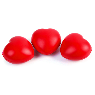 Антистресс Сердце,  красный