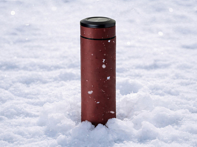 Термос Confident с покрытием soft-touch