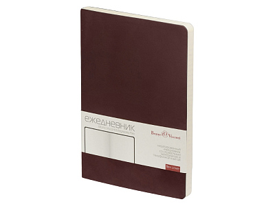 Ежедневник недатированный А5 Megapolis Velvet Flex (Коричневый)