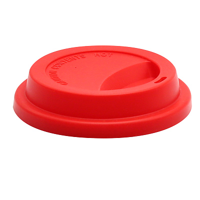 Крышка силиконовая для кружки Magic  (Красный)