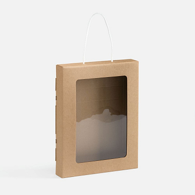 Коробка Pacanelle, S, с белой ручкой (Белый)