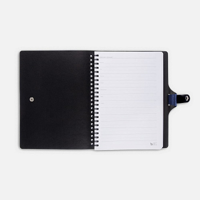 Ежедневник Strep Front на заказ, недатированный, синий