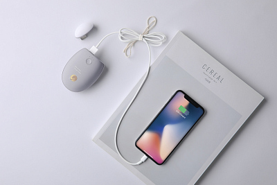 ПЗУ-грелка-фонарь Solove N2S Hand warmer, серый