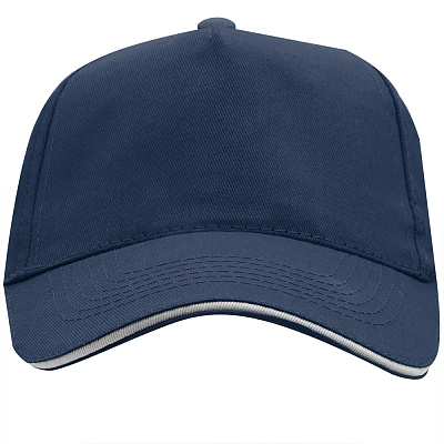 Бейсболка 5-панельная ERIS, Морской синий (Морской синий)