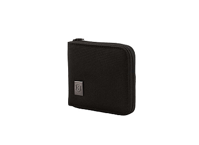 Бумажник VICTORINOX Bi-Fold Wallet на молнии чёрный нейлон 800D 11x1x10 см