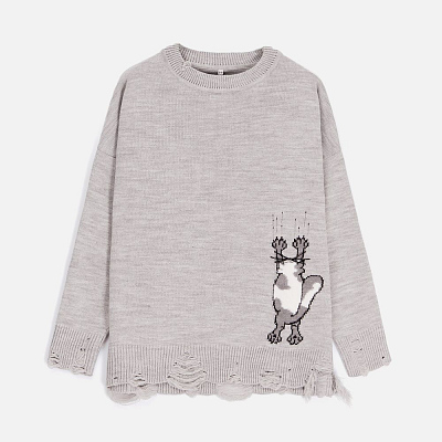 Джемпер Sharpick, серый