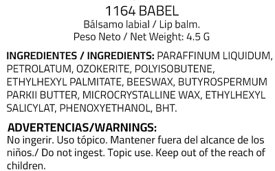 Бальзам для губ BABEL, золотой