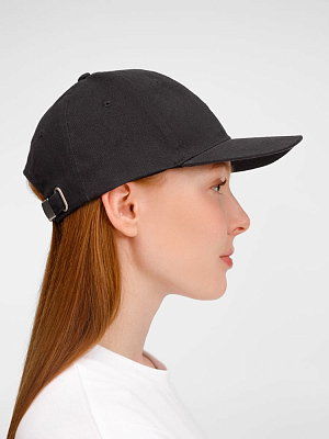 Бейсболка Buffalo, темно-серая (графит)