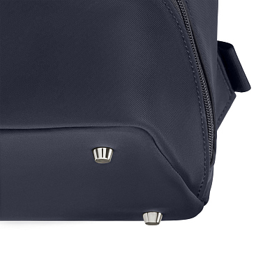 Сумка VICTORINOX Victoria Signature Tote, синяя, нейлон/кожа, 51x15x30 см, 19 л