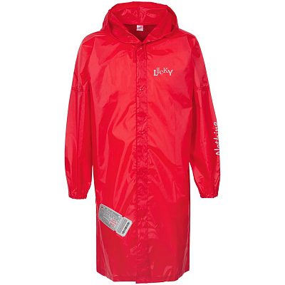 Дождевик унисекс Rainman, красный