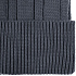 Шапка Knit Beat, серая (графит) - Фото 3