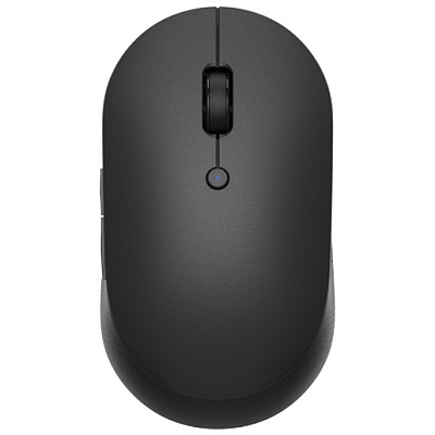 Мышь беспроводная Xiaomi Mi Dual Mode Wireless Mouse Silent Edition, черный (Чёрный)